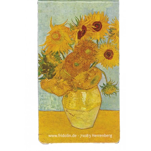 Semn de carte magnetic Van Gogh - Sunflowers