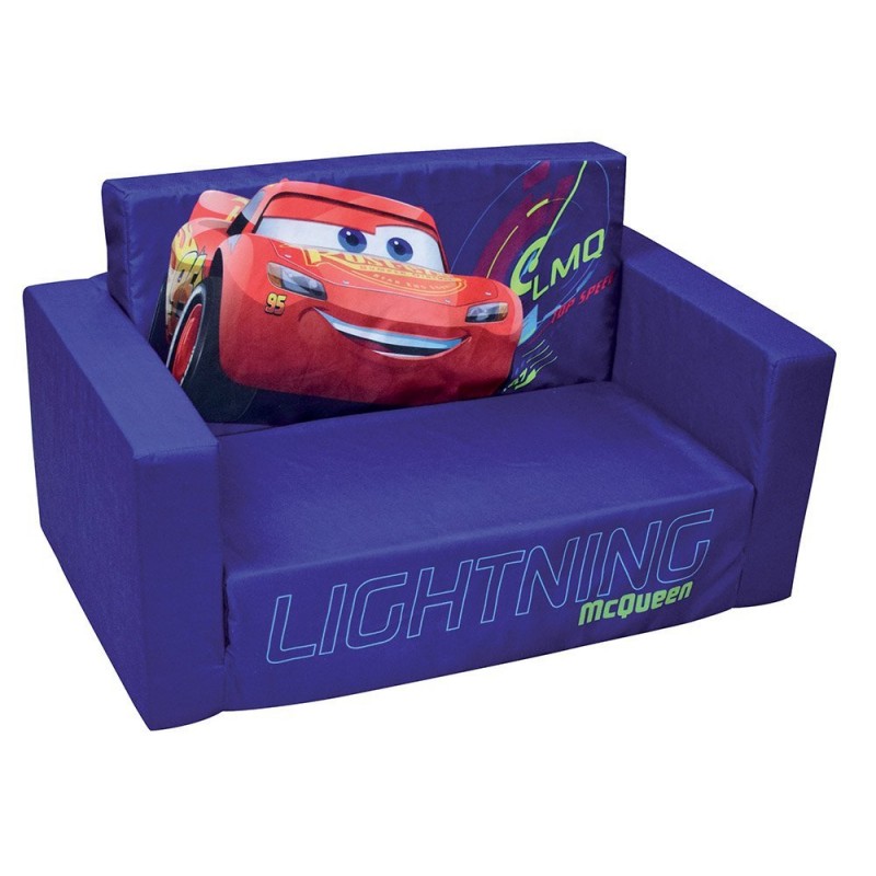 Canapea extensibila din burete Lightning McQueen