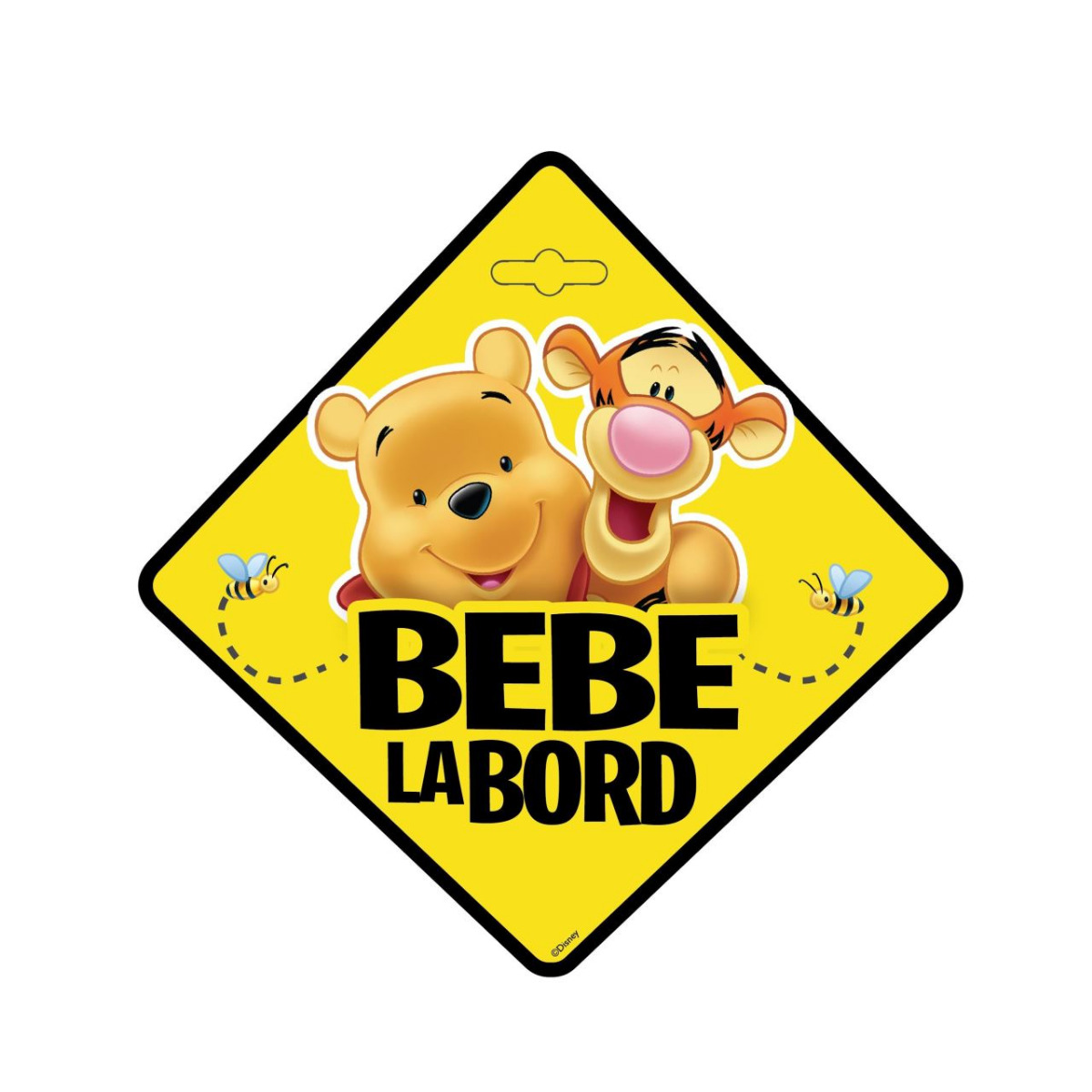 Semn auto Bebe la Bord - Winnie the Pooh SEV9628