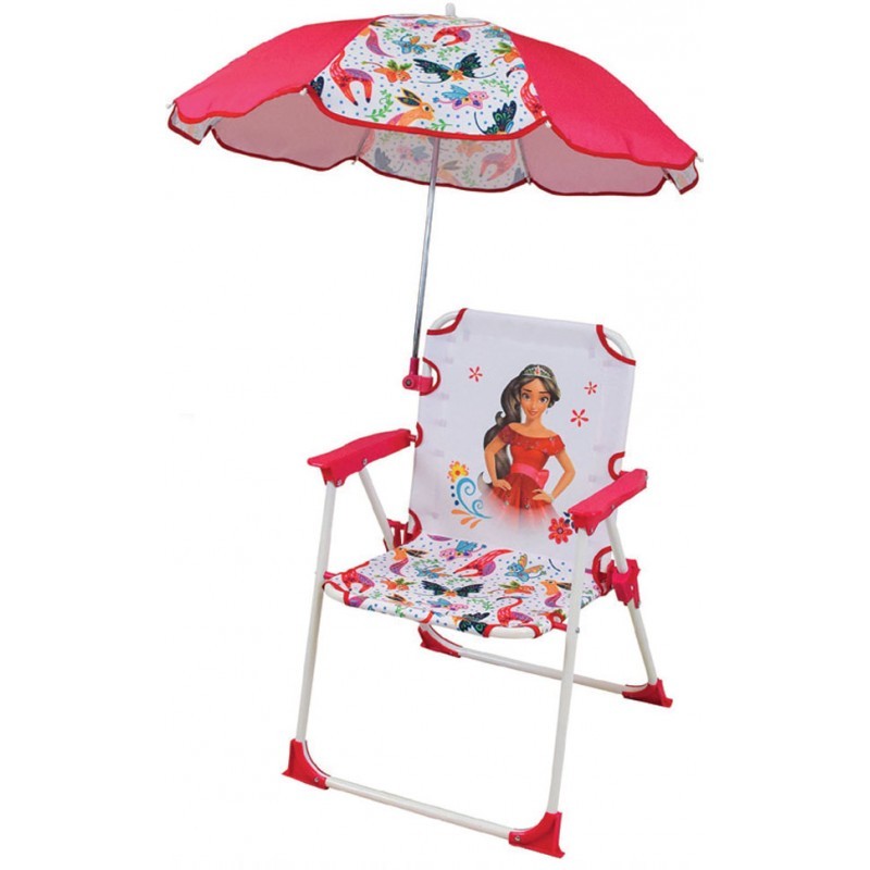 Scaun pliant cu umbrela de soare Elena din Avalor