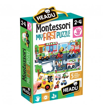 Montessori Primul Meu Puzzle - Oras