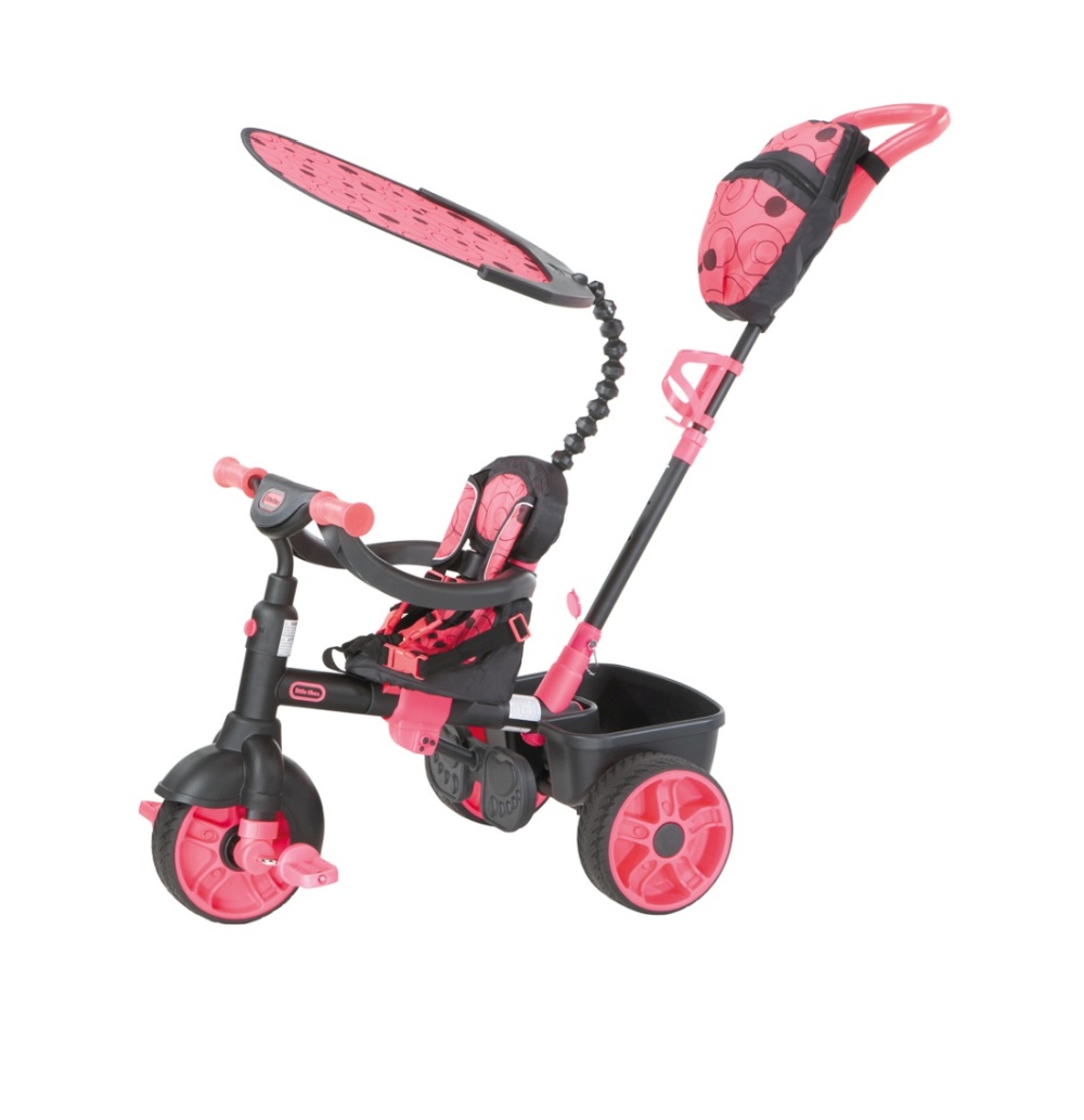 Tricicleta 4In1 Roz Neon
