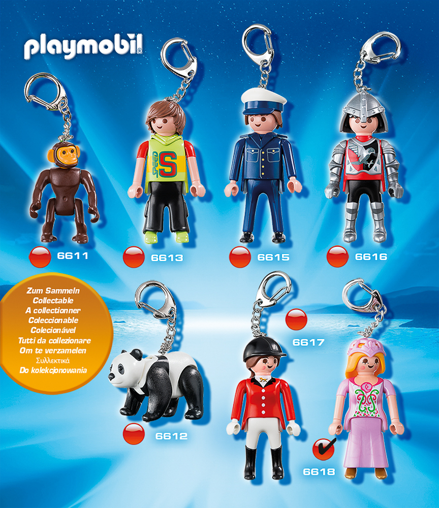 Breloc Playmobil Cu Printesa