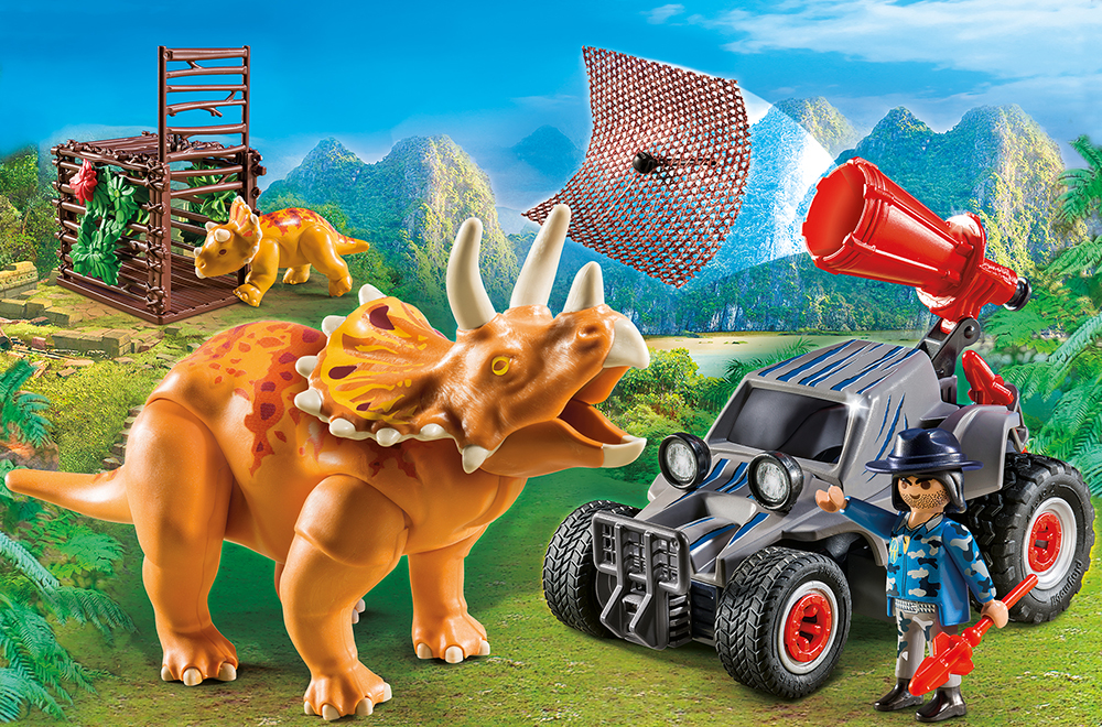 Cercetator - Automobil Si Triceratops