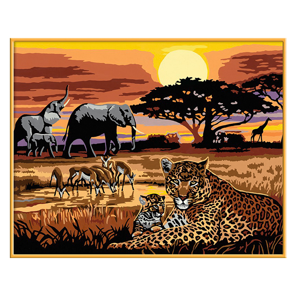 Pictura Pe Numere Safari African