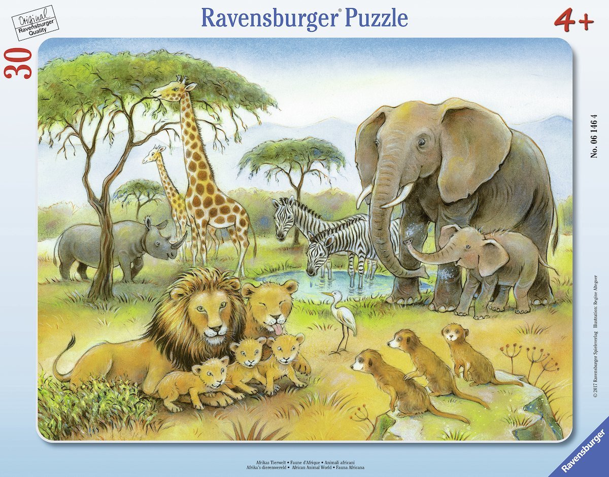 Puzzle Africa Salbatica, 30 Piese