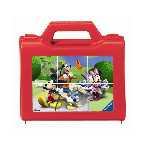 Puzzle Clubul Mickey Mouse, 6 Piese