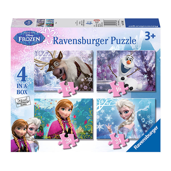 Puzzle Frozen 12/16/20/24P