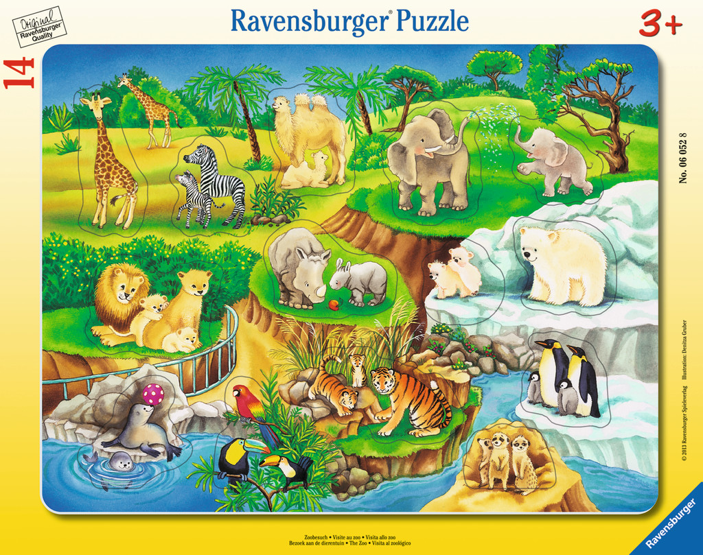 Puzzle La Zoo, 14 Piese