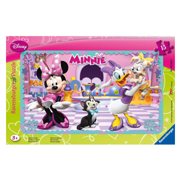Puzzle Minnie Mouse , 15 Piese