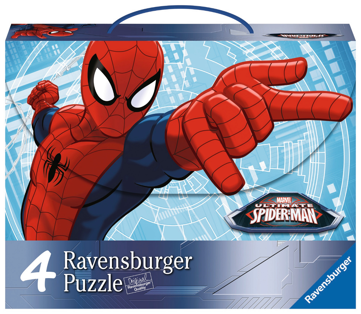Puzzle Spiderman, 2X64, 2X81 Piese