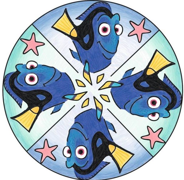Set Creatie Mini Mandala -Dory (Ro)