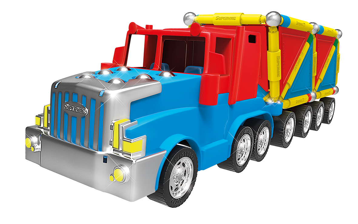 Supermag 3D - Jucarie Cu Magnet Camion