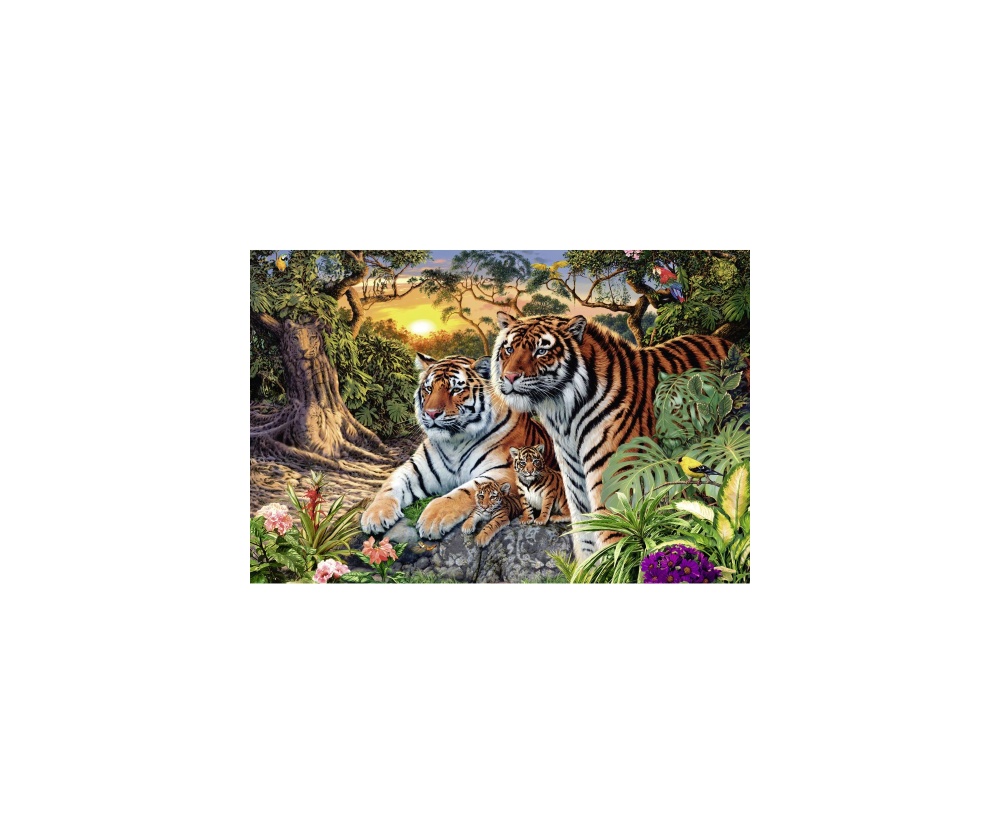 Puzzle Tigri, 3000 Piese