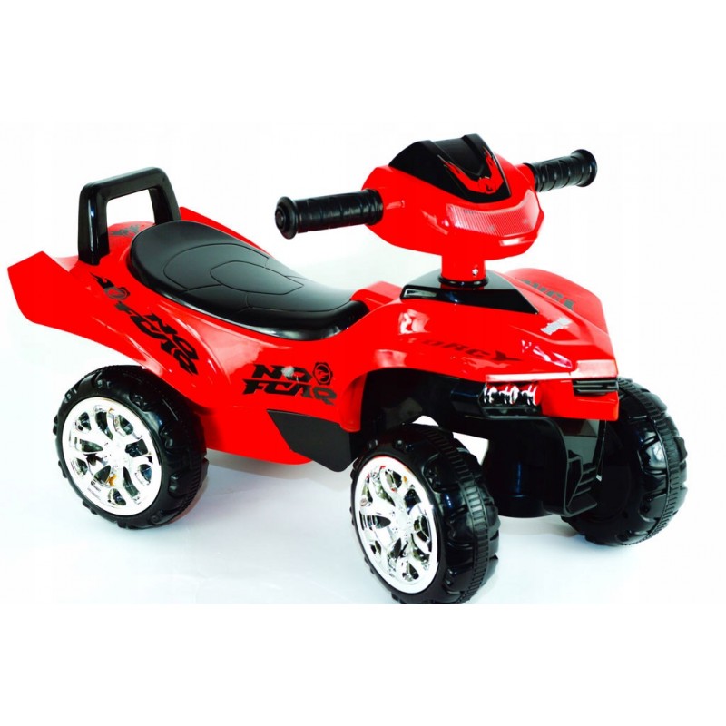 ATV pentru copii cu sunete si lumini Super Race Red