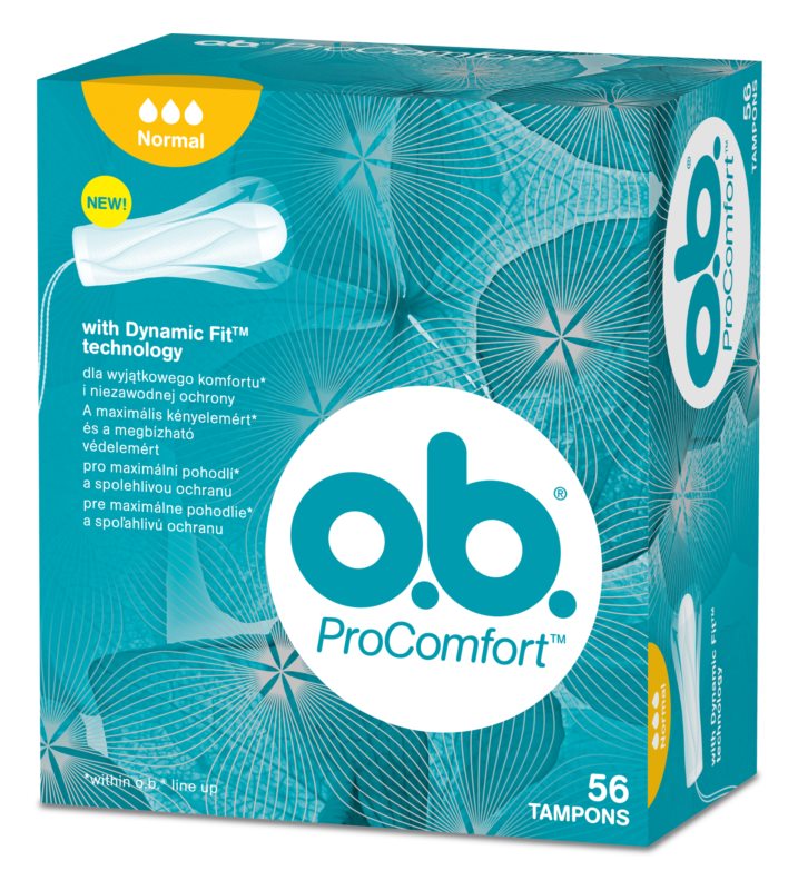 O.B. ProComfort Normal 56 buc
