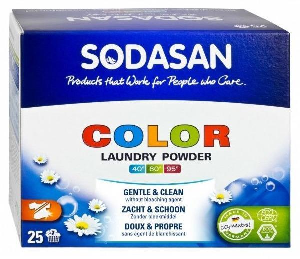 Detergent pudra Sodasan Color 25 spalari - 1.2kg