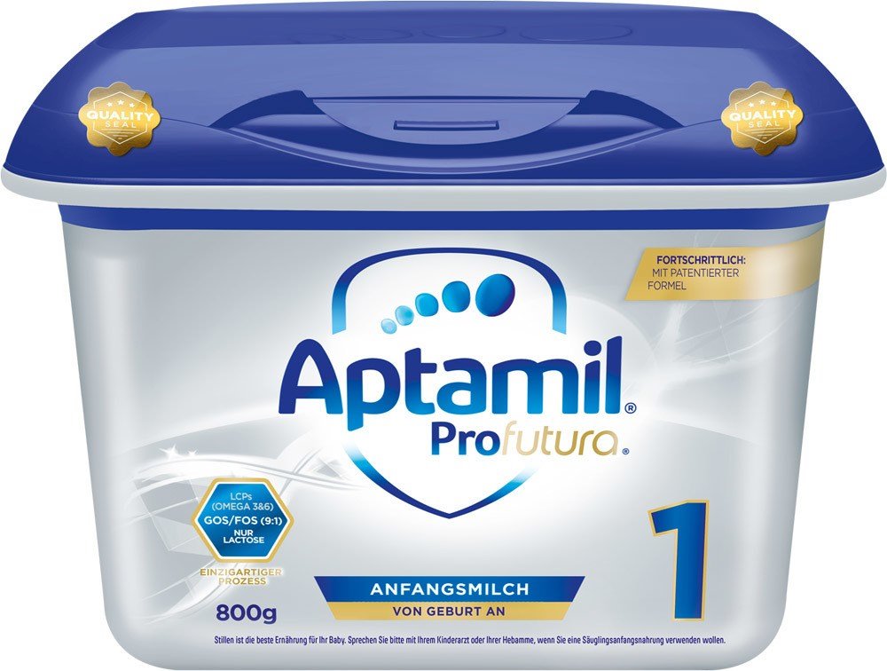 Aptamil Profutura 1 formulă de lapte în Safebox de la naștere, 800g