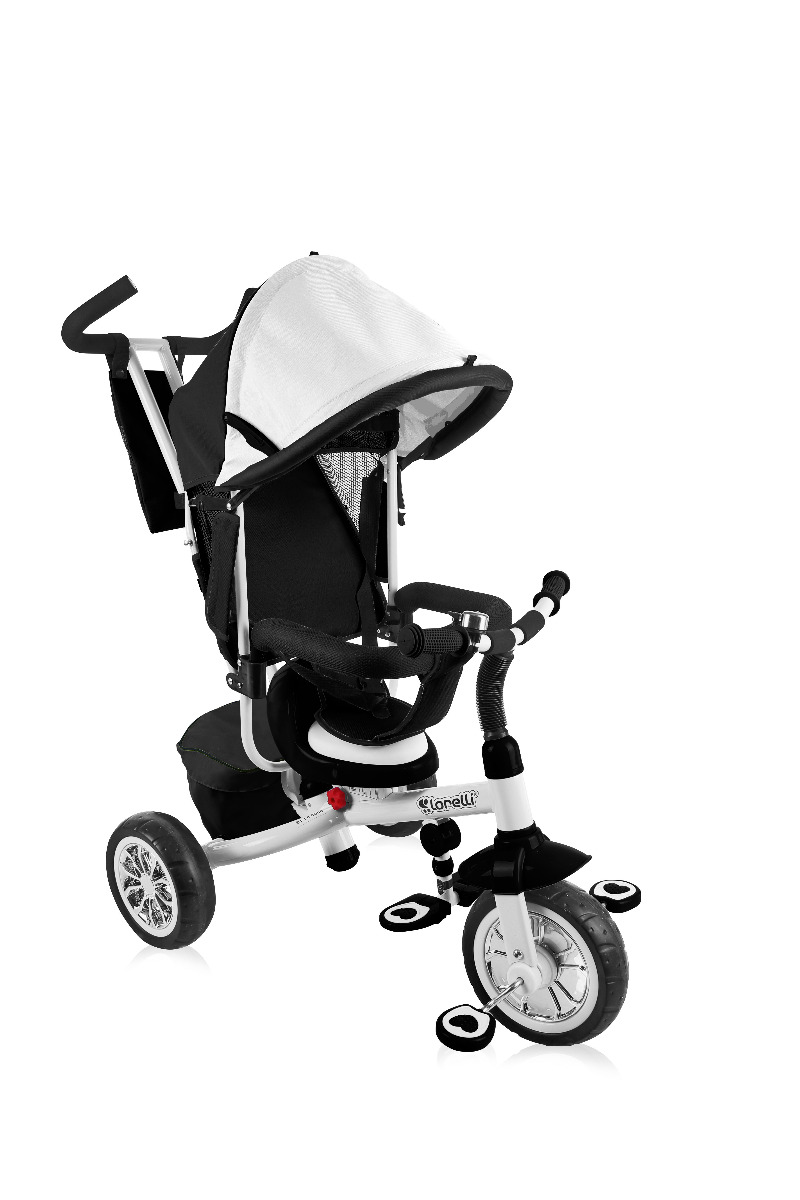 Tricicleta multifunctionala pentru copii, 3 in 1, B302A, Black & White