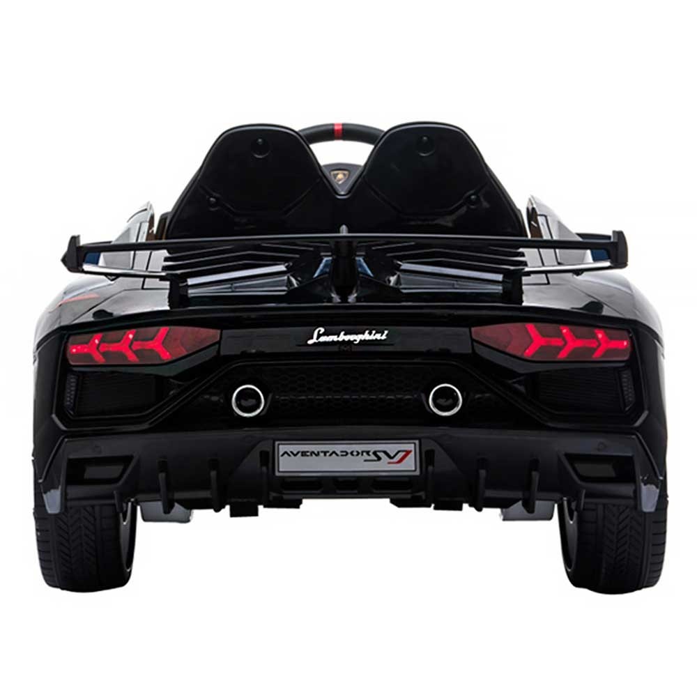 Masinuta electrica Chipolino Lamborghini Aventador SVJ black cu roti EVA