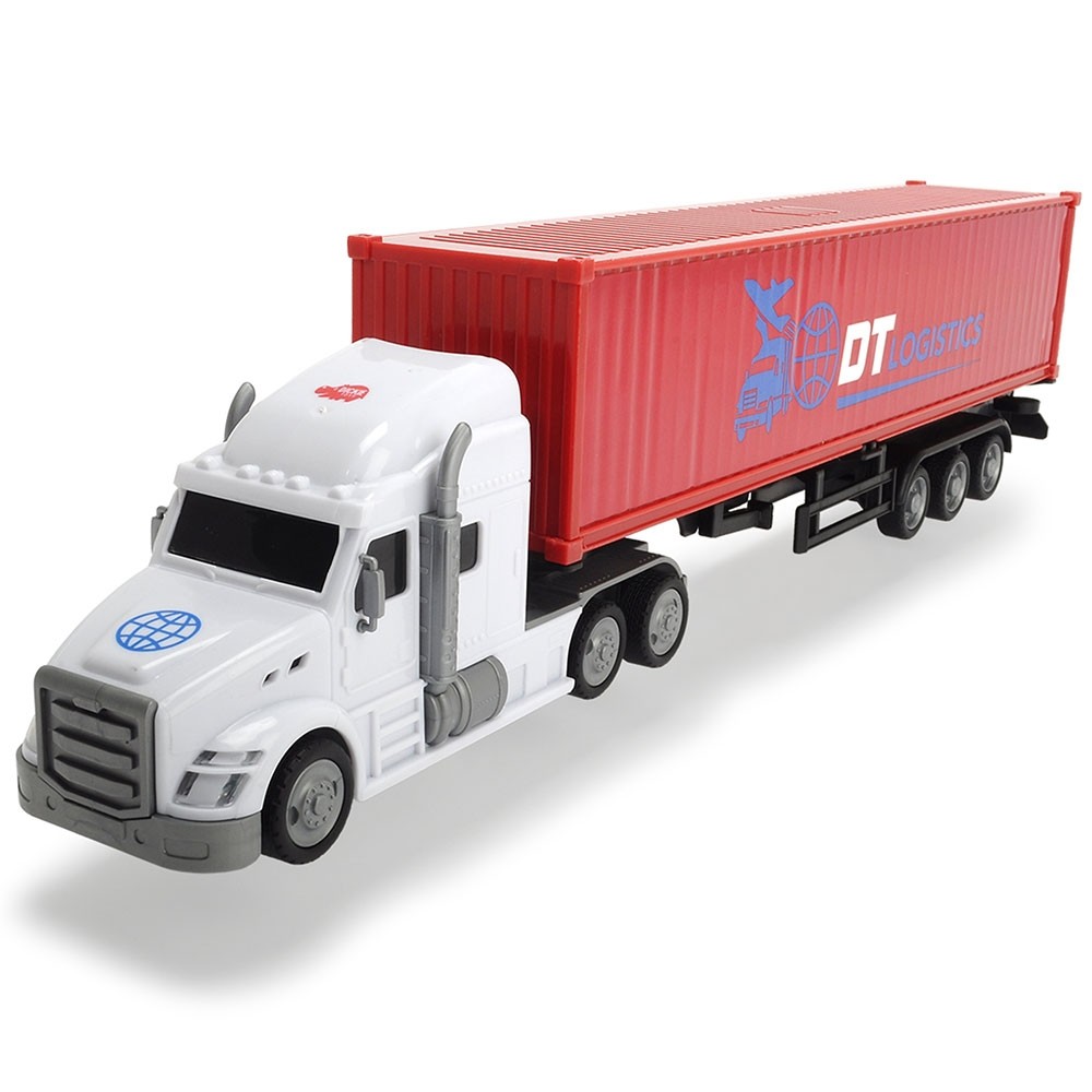 Camion Dickie Toys Road Truck DT Logistics