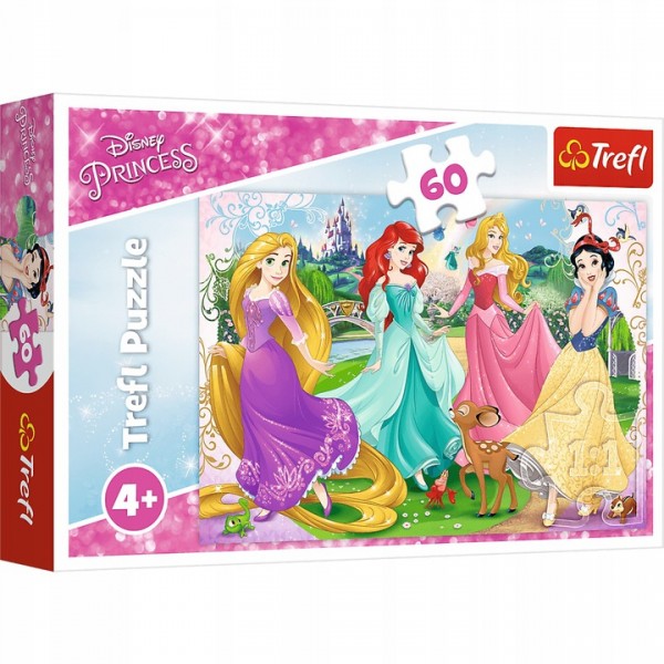 Puzzle Trefl Disney Princess, Frumoasele Printese 60 piese