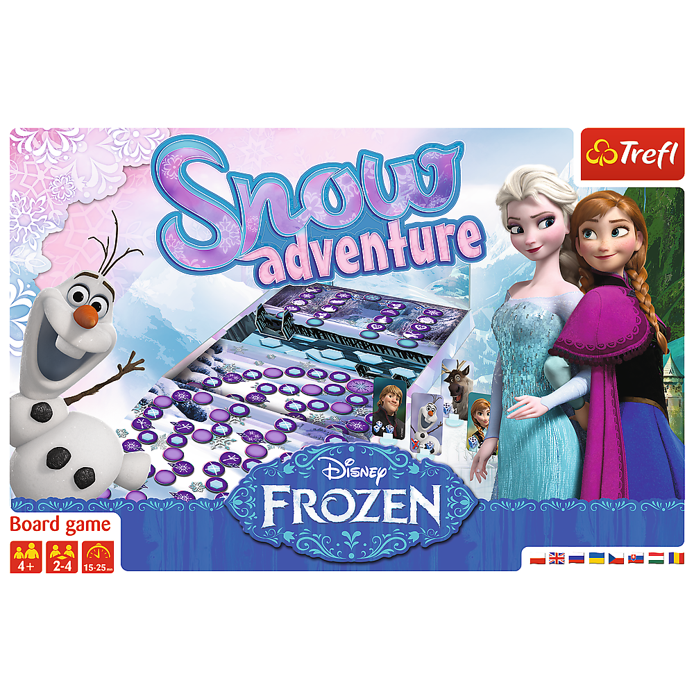 Joc Trefl Disney Frozen, Aventura in zapada