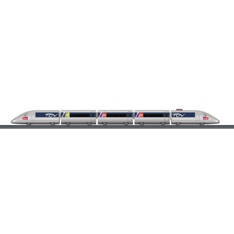 Tren de calatori cu telecomanda si accesorii TGV Starter Set