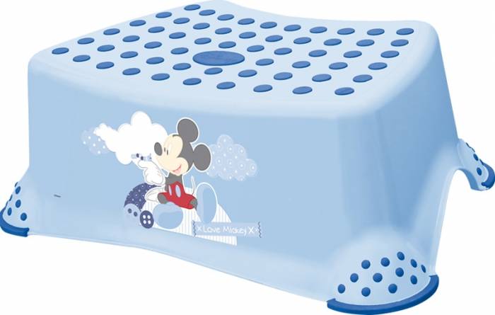 Inaltator baie antiderapant, Disney Mickey, Light Blue