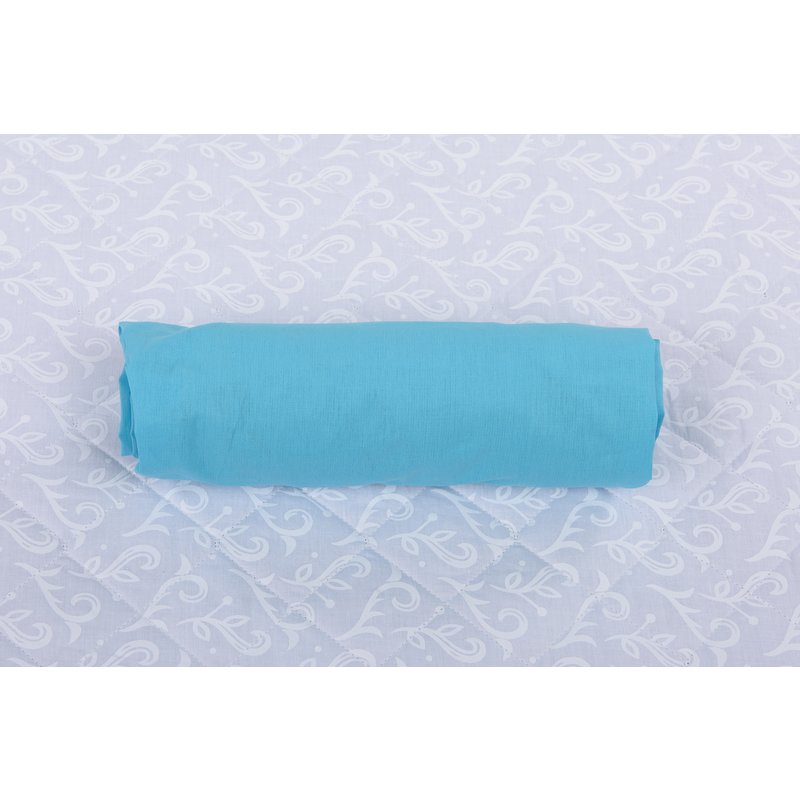 BabyNeeds - Cearceaf cu elastic 120x60 cm, Bleu