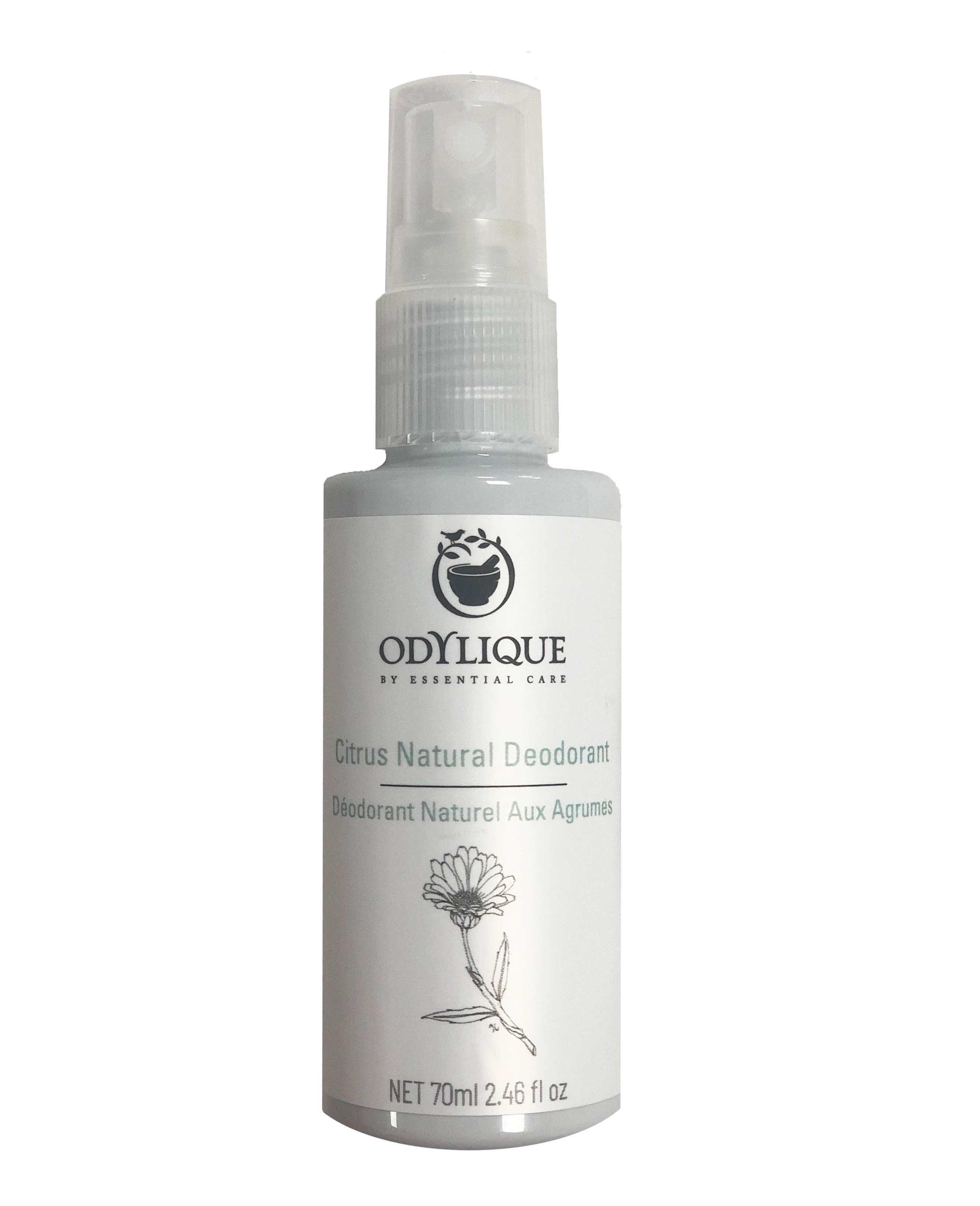Spray deodorant citrus 100% natural, Odylique, 70 ml