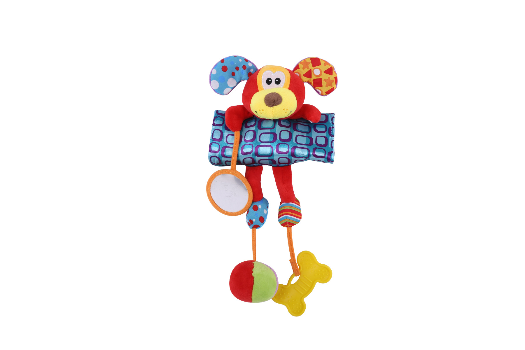Jucarie zornaitoare din plus, Hug me Dog, 33 cm