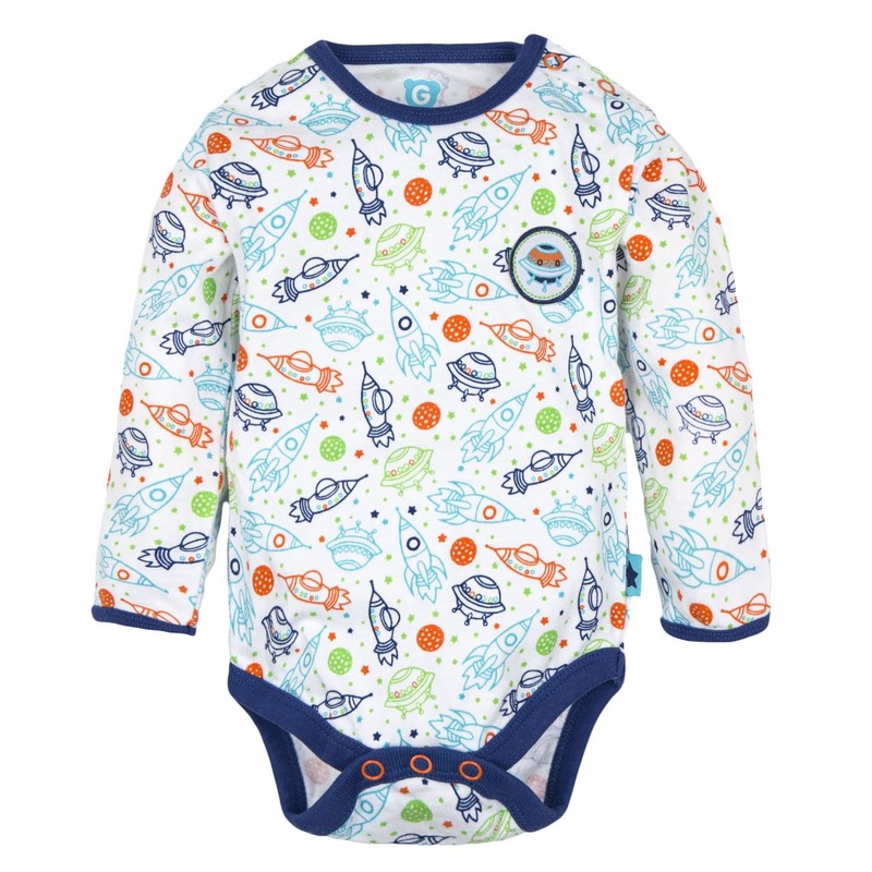 Gmini Body cu maneca lunga Racheta 62 cm 2-4 luni