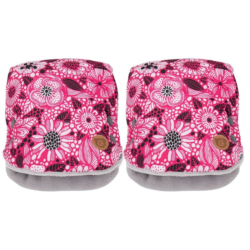 Gmini Manusi pentru carucior Pink Flowers