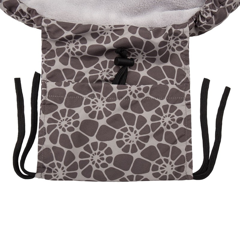 Gmini Sac de iarna Brown Flowers image 1