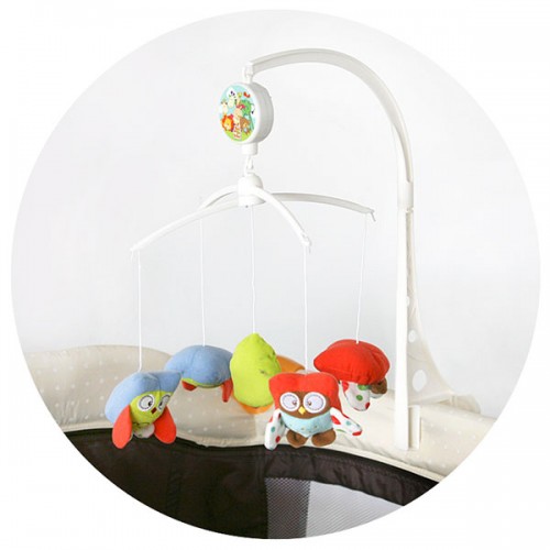 Carusel muzical pentru patut Chipolino Buburuza image 2