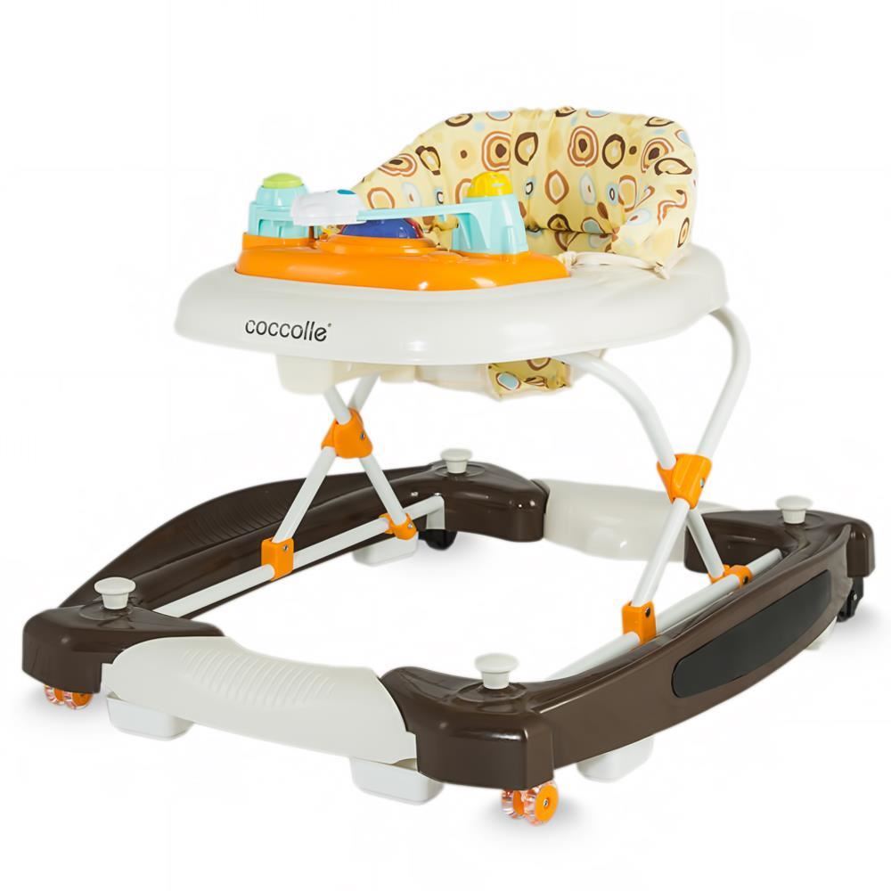 Premergator cu balansoar Coccolle Vivace maro
