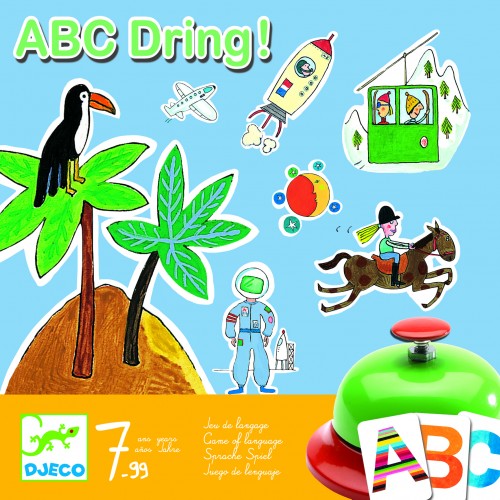 Joc de societate abecedar - ABC dring Djeco