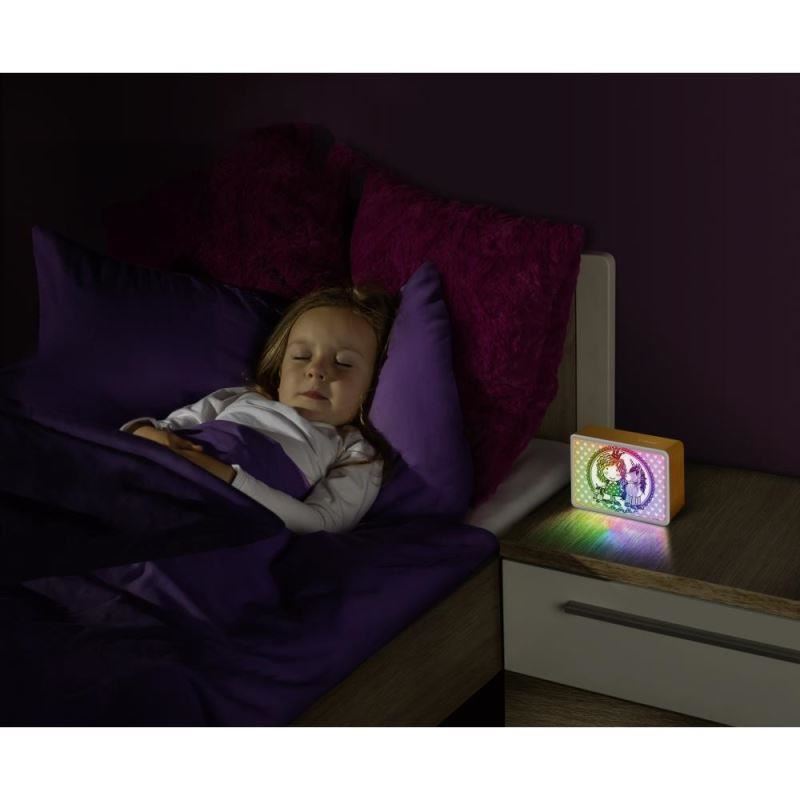 Lampa de veghe cu leduri colorate KidsLight Creative ?Unicorn? REER 5277 image 2