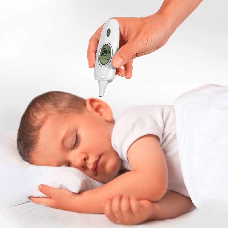 Termometru cu infrarosii pentru tampla si ureche SkinTemp REER 98020 image 2