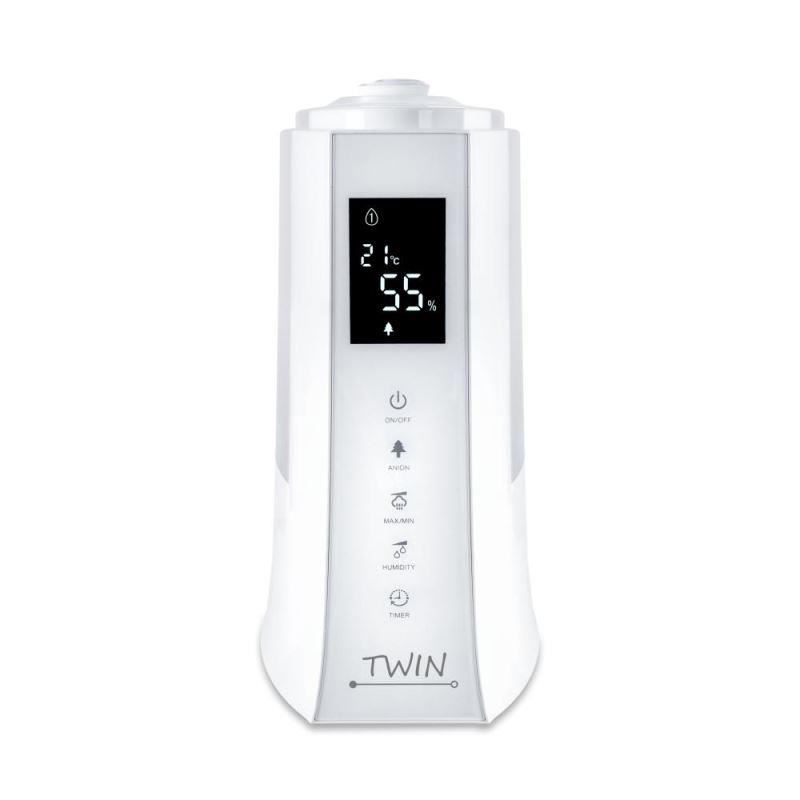Umidificator cu ionizare si difuzor arome TWIN alb, Airbi BI3222 image 1