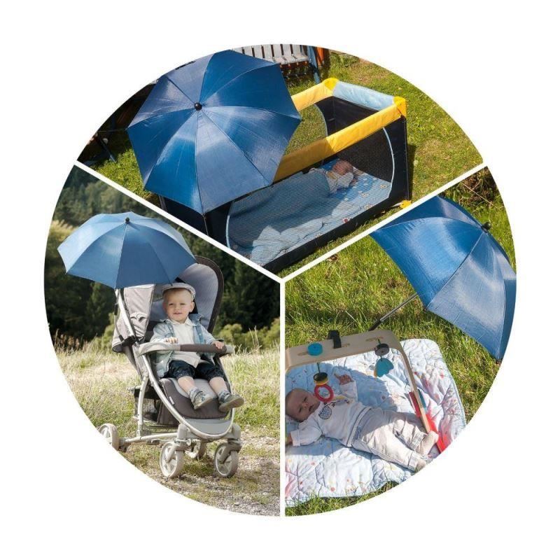 Reer ShineSafe - Umbreluta solara cu protectie impotriva radiatiilor UV 50+, bej  image 3