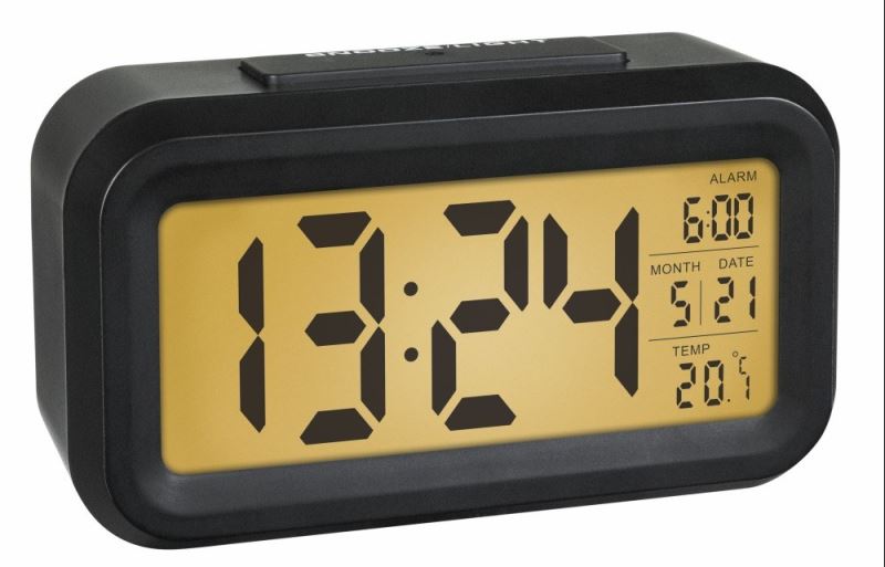 Termometru si ceas cu senzor de lumina TFA 60.2018.01 image 1