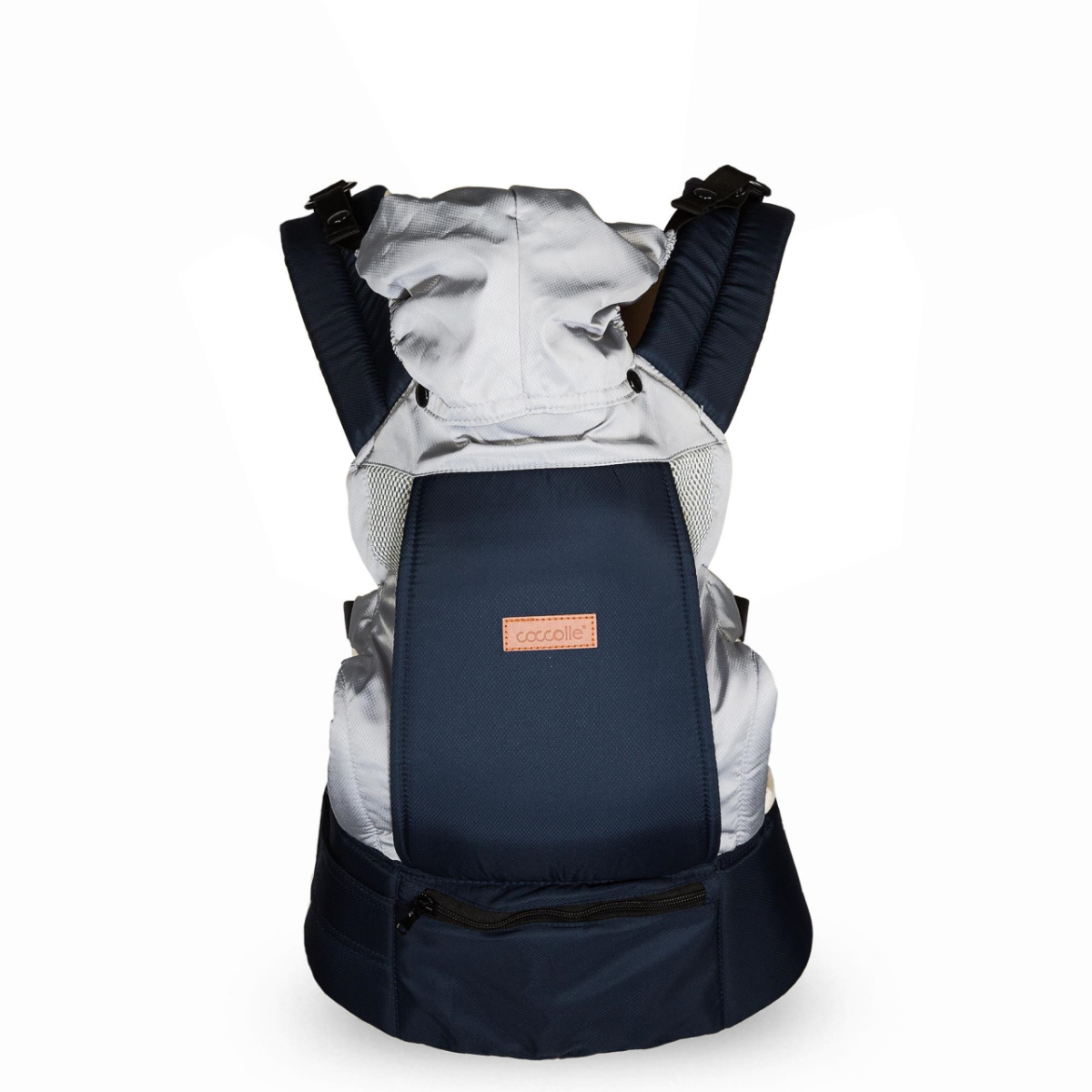 Marsupiu ergonomic multifunctional 2in1 Coccolle Gemini albastru