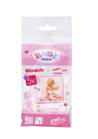 BABY born - Scutece, 5 buc image 1