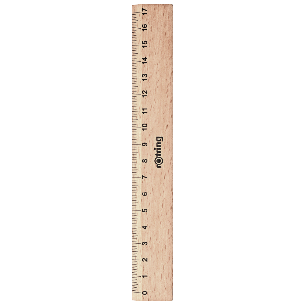 Rigla din lemn 17 cm Roting Centro
