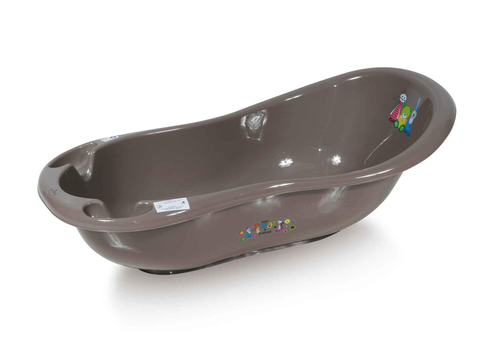 Cadita bebe, 100 x 51x 30 cm, Little Bear Brown