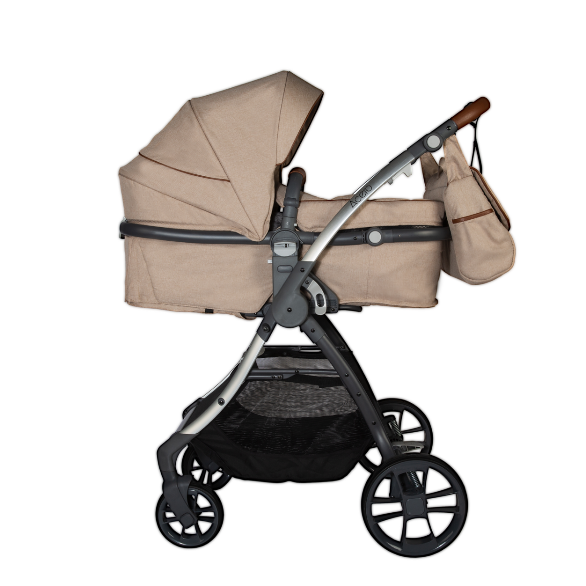 Carucior transformabil 3in1 Coccolle Acero Bej image 3