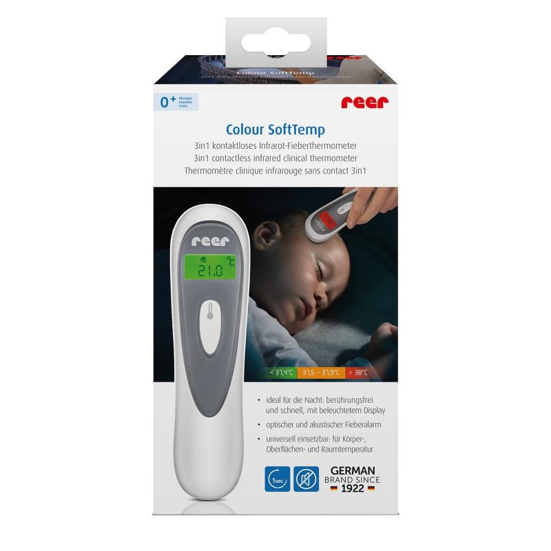 Termometru fara contact in infrarosu SoftTemp Reer 98050