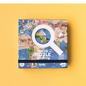 Micro puzzle Londji-600 piese, continente image 4